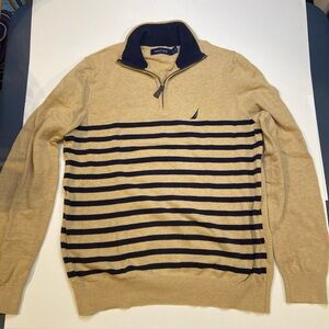 Brown/Blue Striped Sweater Nautica Men
